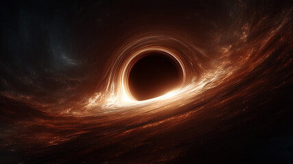 Black hole in cosmic space