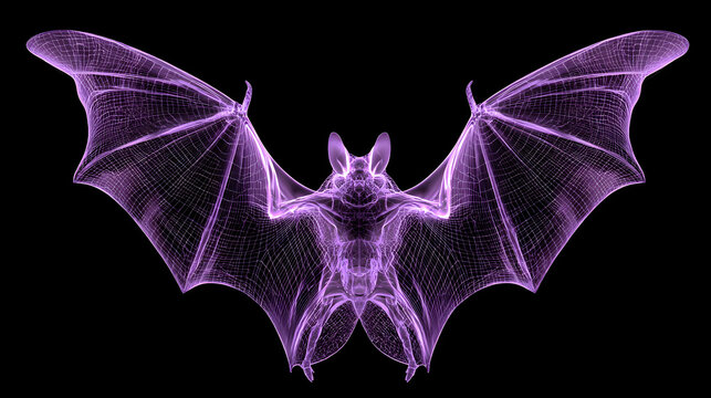 A stunning purple fractal butterfly and spider are intricate nature designs for a holiday card with gold stars and an autumn leaf pattern