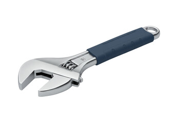Obraz premium Isolated Adjustable Wrench for Professional Mechanic Work and Repairs, Tool Equipment