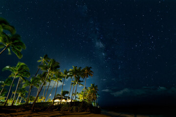 マウイ島のミルキーウェイ