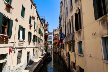 canal in venice italy