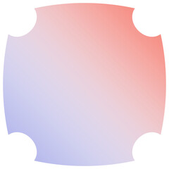 abstract gradient element