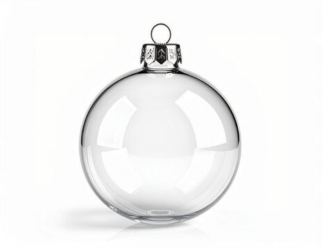 esfera, esfera navide&ntilde;a, esfera transparente, navidad, arbol de navidad