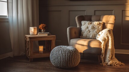 Modern luxury living room 