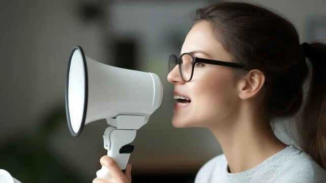 Speaking out with passion in a quiet room