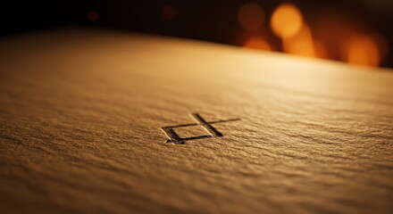 Tic tac toe game on wooden surface