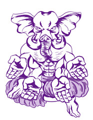 he Mighty Elephant Father