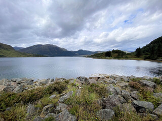 A view of the Scotland Countryside near Fort William