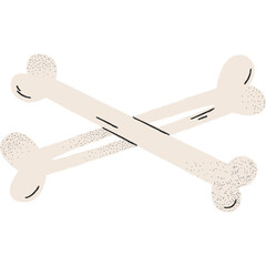 Textured Halloween Bones