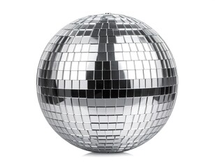 A fully reflective, sphere-shaped object with a grid of tiny, mirrored squares. Designed for light reflection and display