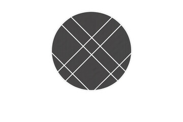 Circle photo collage with grid template, creating a transparent background image layout for memory display