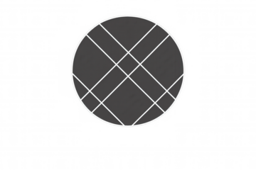 Circle photo collage with grid template, creating a transparent background image layout for memory display