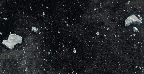 Antarctica: High-Resolution Aerial View of Vast Ice Fields, Glaciers, and the Pristine Southern Ocean Landscape