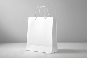 white shopping bag