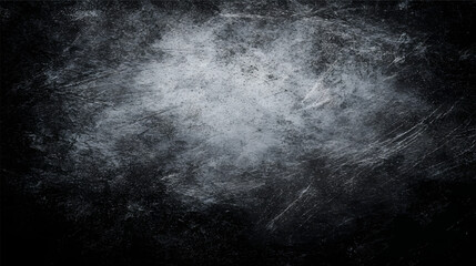 A textured dark background with scratches and a subtle light area