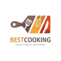 Cooking logo vector design. Suitable for businesses, restaurants, bakeries, and cooking.