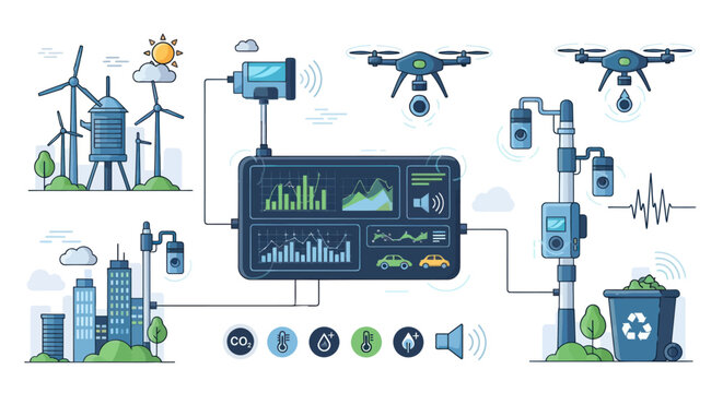 Smart City IoT Ecosystem: Sustainable Energy Environmental Monitoring Data Management and Urban Control.