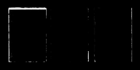 Abstract textured black background with rough white and gray brush strokes and vertical lines
