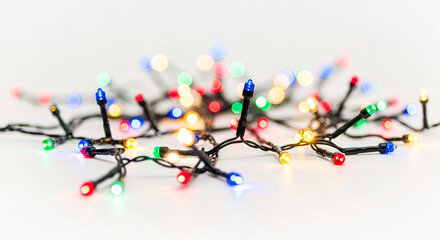 Colorful LED String Lights Festive Decor 