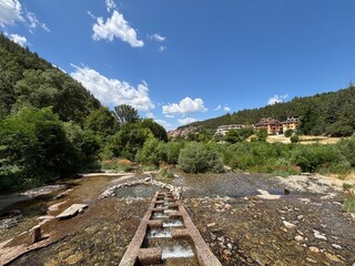 railway in the mountains