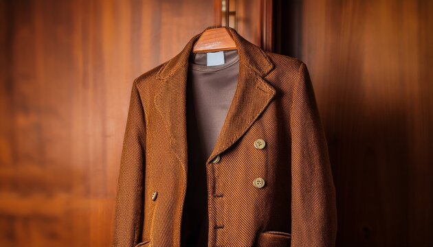 classic sophisticated sport coat tailored for versatility and comfort suitable for various occasions warm hue style forward well crafted