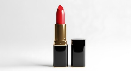 Elegant Red Lipstick - A Beauty Essential for Bold Lips.