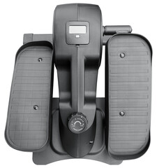 Black elliptical machine exercise equipment
