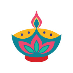 An artistic vector illustration of a colorful abstract flower with a leaf and butterfly as a floral logo design symbol