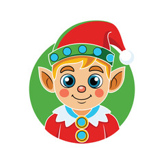 christmas elf girl