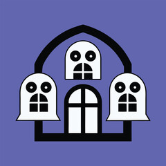 vector illustration of house