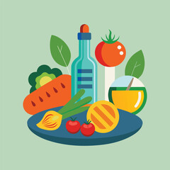 healthy food icons