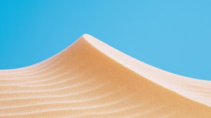 Expansive blue sky clear weather bright cloudless horizon pure blue heavens ideal for serene backgrounds or open themes
