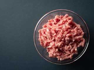 minced meat in a bowl