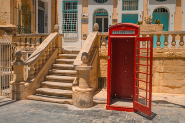 Valletta, Malta – City View with Boats and Historic Streets