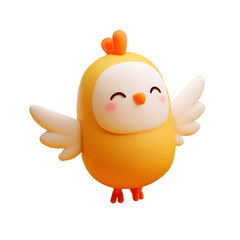 sparrows, PNG,isolated,no background,assets,3d,clay,render,illustration,toycore