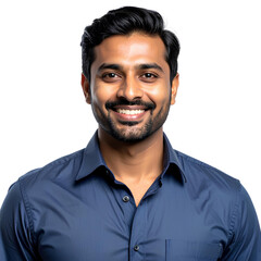 portrait of a handsome young man