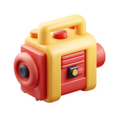 machine, PNG,isolated,no background,assets,3d,clay,render,illustration,toycore