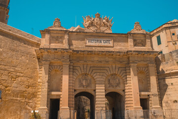 Valletta, Malta – City View with Boats and Historic Streets