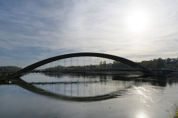 Naklejka premium Paysage de Tréguier, petite cité de caractère - Bretagne France