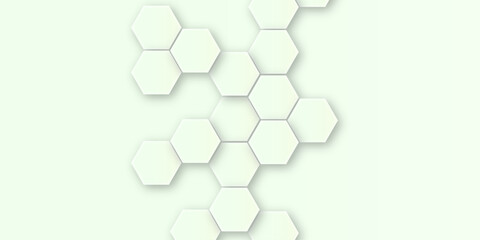 Abstract technology grey geometric hexagon on transparent concept design honeycomb shape vector.	
