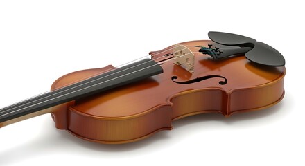 Fototapeta premium Close-up of a Violin - A Timeless Musical Instrument.