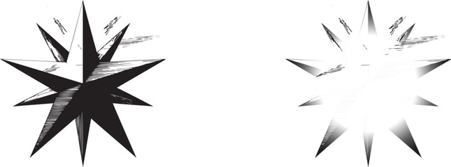 Obraz premium vector illustration of a star. EPS 10