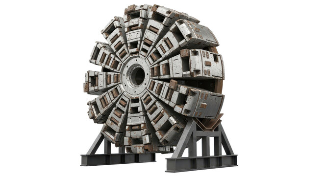 Industrial Rotating Machine Powerful Mechanical Technology for Complex Operations