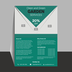 lawn care flyer design template. landscaping and gardening lawn care service flyer, poster, leaflet design lawn care garden or landscaping services Tree and gardening service poster leaflet design.