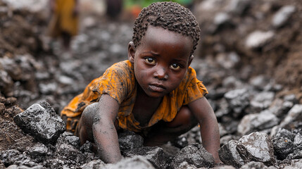 Child labor at cobalt mine in Congo reveals harsh reality Generative AI