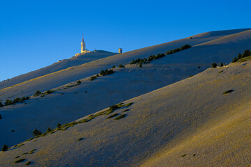 Sunset at the Ionic Mont Ventoux, Provence, France, Europe