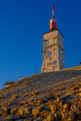 Sunset at the Ionic Mont Ventoux, Provence, France, Europe