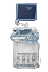 Medical modern ultrasound machine with display