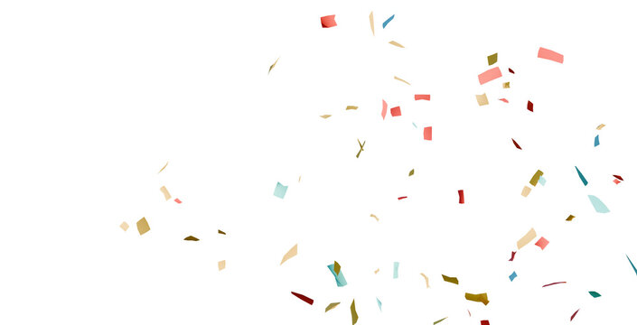 confetti on white background transparent image 