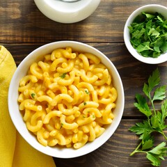 Homemade macaroni and cheese